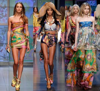 Dolce e Gabbana abbigliamento ed accessori collezione moda primavera estate 2012