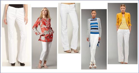 Pantaloni bianchi primavera  - Trend Fashion