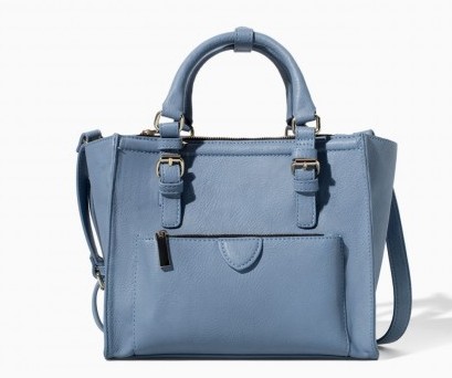 Handbag blu Zara borse autunno inverno 2015