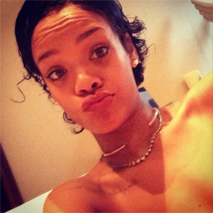 Selfie Rihanna