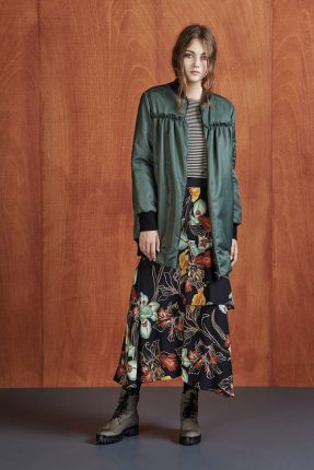 Long skirt floreale Dixie autunno inverno 2017